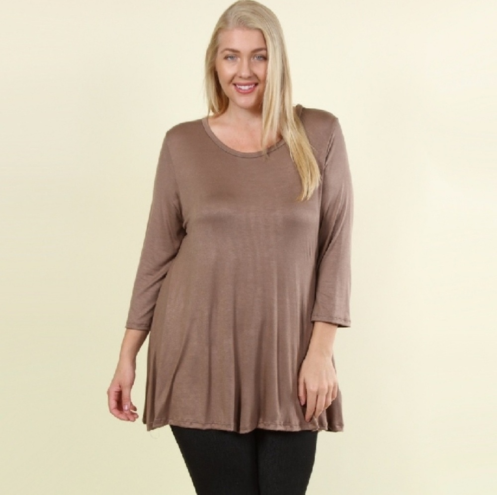 🆕️3/4 Sleeve Tunic
